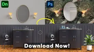 How to make a Realistic Bathroom Interior Mockup in Photoshop | Photoshop Tutorial