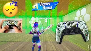 [1 HOUR] PS5 DualSense Edge ASMR 😴 Handcam Fortnite Box Fights 📦