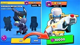 20.000 Yıldız Puanı! MECHA CROW ve MECHA BO ile Oynadım!! Brawl Stars