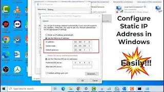 How to configure static IP address on Windows [11, 10, 8.1, 7] | How to set up a static IP address