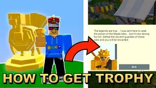 HOW TO GET NEW *TURKEY TROPHY* In Roblox Islands | Trapdoor Update