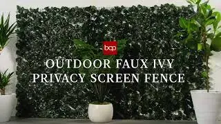 Best Choice Products Outdoor Faux Ivy Privacy Screen Fence   FINAL