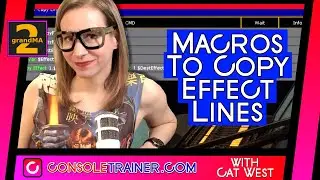 Macros to Copy Effect Lines | consoletrainer grandMA2 tutorial 2020