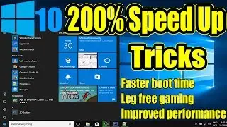 How To Speed Up Your Windows 10 Performance | Speed Up Windows 10