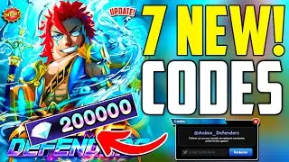 ⚠️HUGE💥UPDATE⚡CODE!⚠️ ANIME DEFENDERS ROBLOX CODES AUGUST 2024 - ANIME DEFENDERS CODES