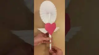 Fan made of paper. The best craft. Веер из бумаги. Лучшая поделка; うちわ #shorts