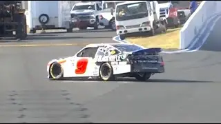 Noah Gragson Crash - 2022 NASCAR Xfinity Charlotte Roval Practice