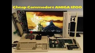 Cheap Commodore AMIGA 1200 with 68030 Accl card