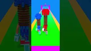 Long Neck Run: Sonic vs Knuckles