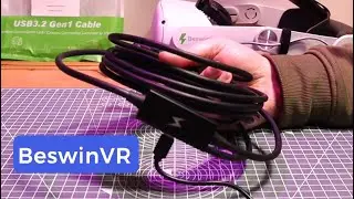 BeswinVR Link Cable with Charge Port | Quest 2/Pro, Pico 4 [REVIEW] FOR PC VR GAMING!