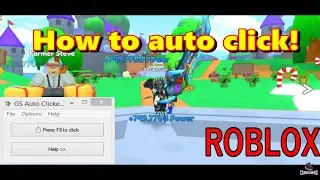 How to Auto Click in Sword Fighters Simulator Roblox!