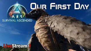 Ark Survival Ascended | A Brand NEW START! | FIRST LOOK!