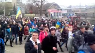 Івано-Франківськ - за Європу (Євромайдан - 28.11.2013)