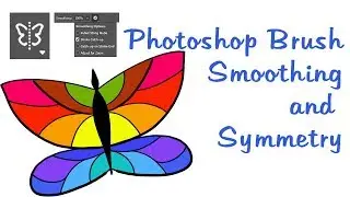 Photoshop Brush Smoothing and Symmetry