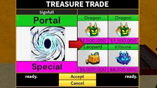 *2024* What People Offer For Perm Portal? | Trading Permanent Portal in Blox Fruits!