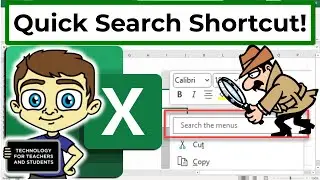 Excel: The Secret Quick Search Shortcut