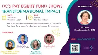 Webinar: DC’s Pay Equity Fund Shows Transformational Impact