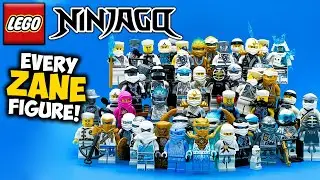 Every LEGO Ninjago Zane Minifigure! 2011-2023 REVIEWED