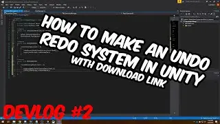 How to make Undo Redo System in Unity! Bridge Builder Racer DevLog #2 WITH download!