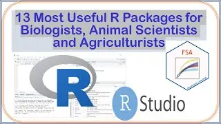 13 Most Useful R Packages for Biologists, Animal Scientists and Agriculturists