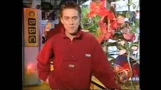 BBC2 CBBC Richard McCourt with Kirsten O'Brien & Otis 1998