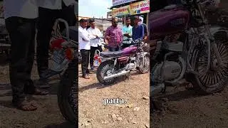 Suzuki convert Rx 100.💥 full restore modification work done ✅. happy customer watch full video.