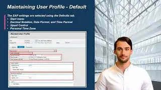 Maintaining User Profile in SAP