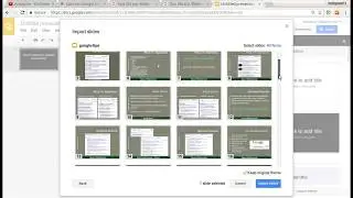 Import slides from another presentation - Google Slides