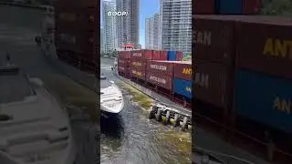 Ship vs Brickell bridge