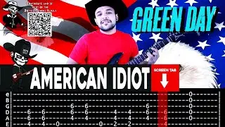 【GREEN DAY】[ American Idiot ] cover by Masuka | LESSON | GUITAR TAB