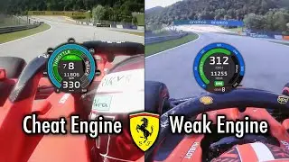 Cheat Ferrari Engine vs Weak Ferrari Engine