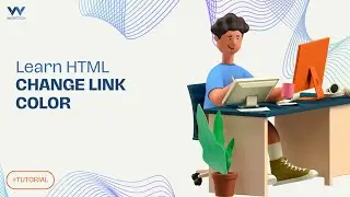 #webitech | Lesson - 18 | Beginners HTML guide: Change link color | HTML course