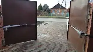 Автоматика для распашных ворот Nice TOO3000 открытие наружу (umdom123.ru)