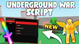 *UPDATED* Underground War 2.0 Script (PASTEBIN 2023) (HITBOX EXP, SPEED, INF JUMPS, NOCLIP)