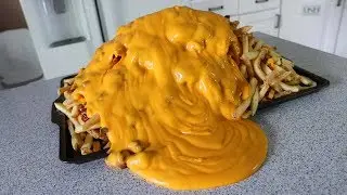 Epic Chili Cheese Fries!! (10,120 Calories)