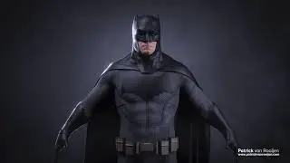 Batman - 3d Character Turnaround