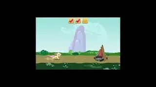 Играю в Май литл пони радужные гонки 