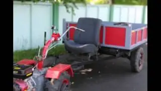 прицеп самосвал для мотоблока