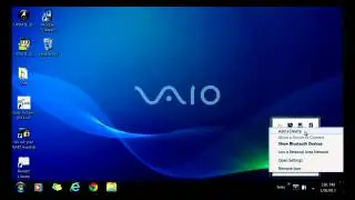 VAIO® PC - How to connect a Bluetooth device