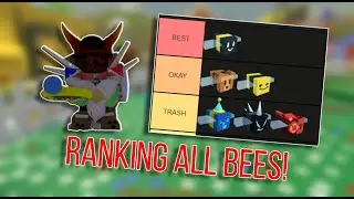 Ranking ALL Bees in Bee Swarm Simulator! (2024 Roblox)