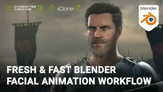 Fresh & Fast Blender Facial Animation Workflow | FREE Auto Setup plug-in