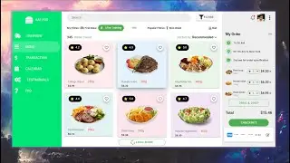 Vuejs - Vuetify  UI Design, POS - Food Delivery Platform - Dashboard