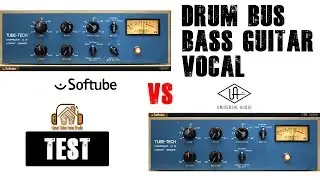 Tube Tech CL1B Compressor Plugin Comparison / Plugin Shootout - Uad vs Softube | VST Plugins