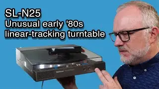 Unusual 1980s linear-tracking turntable (Fix & Demo)