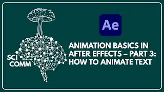 Animation basics in After Effects: How to animate text