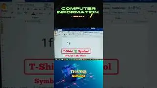 Shirt 👕 symbol in Ms word shortcut keys #shorts #stockmarket #computershortcuts #shortcutkeys