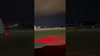 F-18 Full Afterburner Night Takeoff