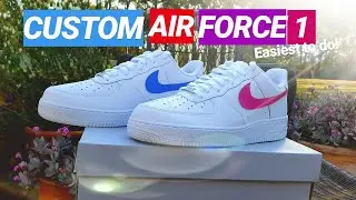 Easy Custom Airforce 1| easy back to school AF1