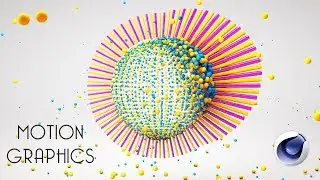 Cinema 4D Motion Graphics Animation Using MoGraph Tools