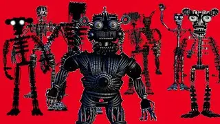 ВСЕ ЭНДО СКЕЛЕТЫ ИГРЫ / FNAF